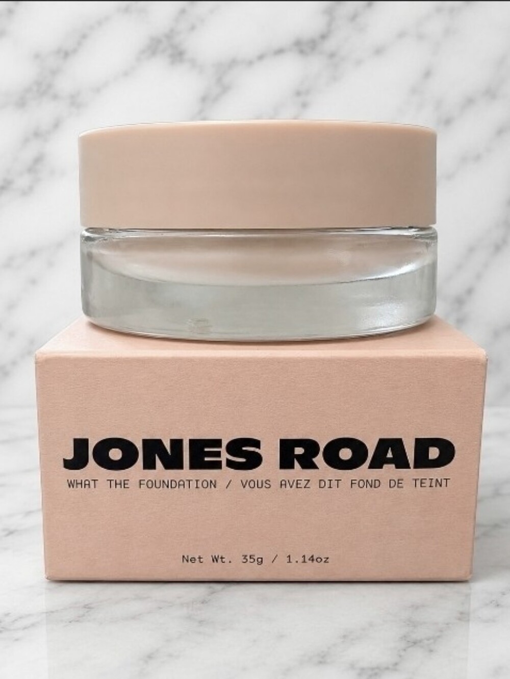 Jones Road BEIGE What The Foundation WTF Full Size 1.14 oz NIB!